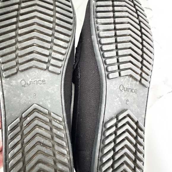 Quince Black Penny Loafers Moccasin-Style Flats - Picture 2 of 3